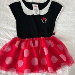 Disney Black & Red Minnie Polka Dot Tulle Dress